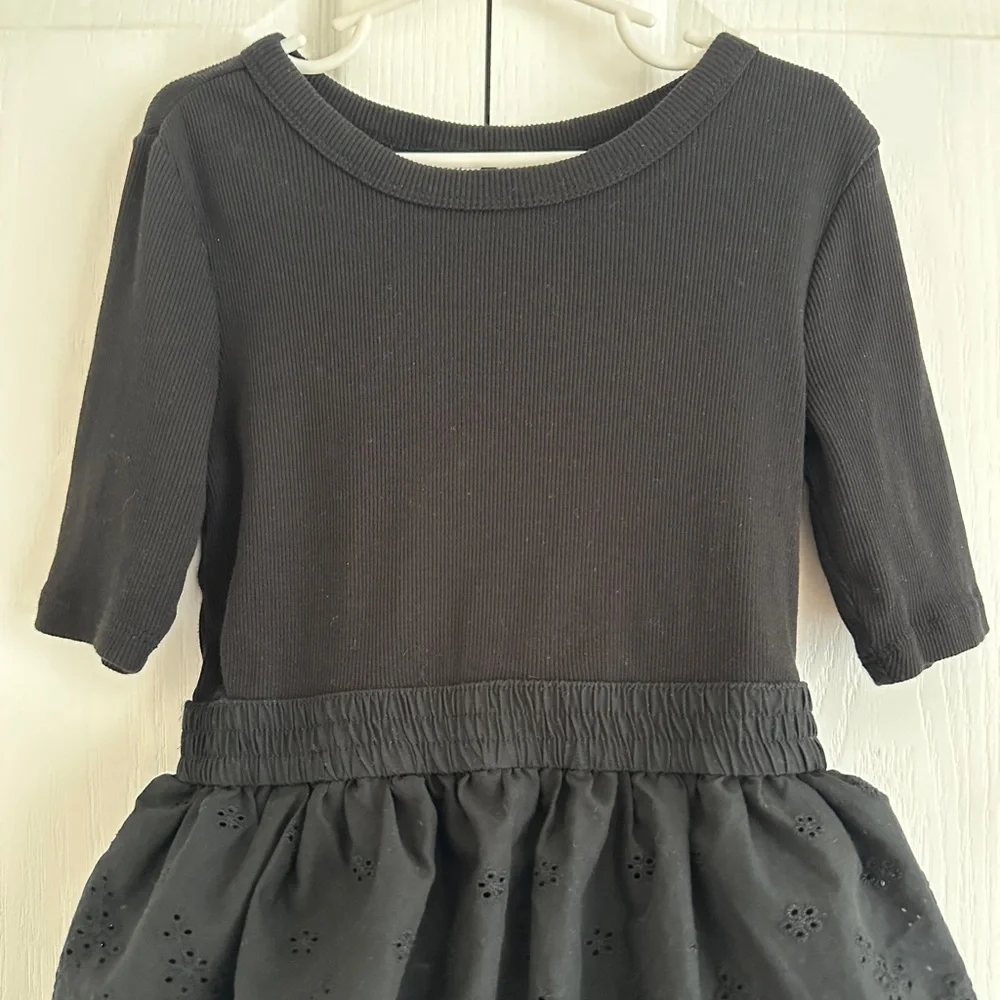 Brand new GAP Kids Mixed Media Eyelet Dress